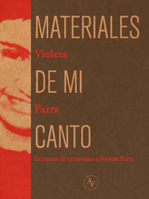 cover image of Materiales de mi canto